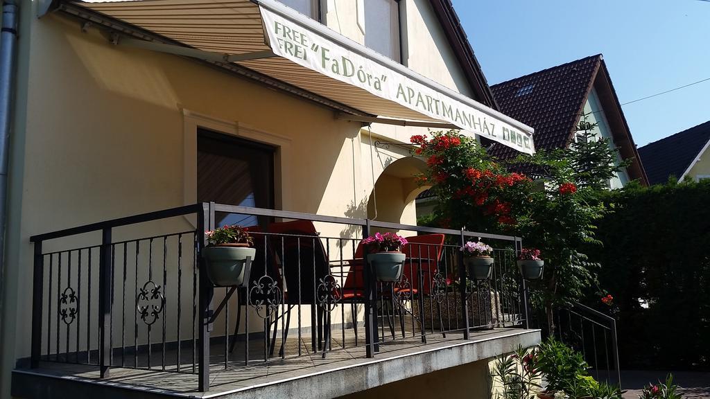 Fadora Apartman Tihany Exterior photo